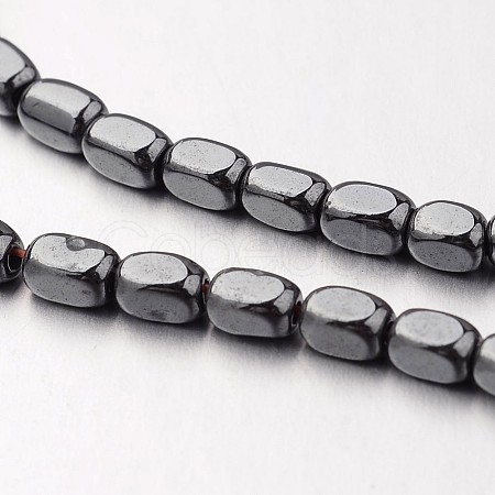 Non-magnetic Synthetic Hematite Bead Strands G-F300-40B-09-1