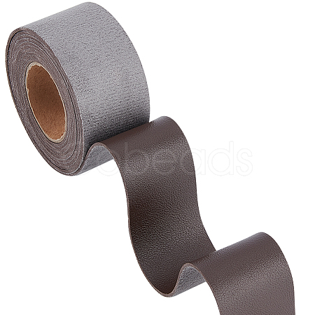 2M PVC Imitation Leather Ribbons SRIB-WH0011-126C-02-1