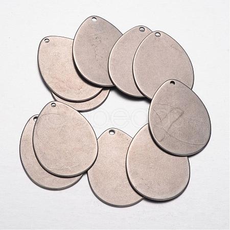 304 Stainless Steel Pendants STAS-G062-07-1