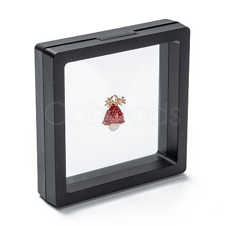 Square Transparent PE Thin Film Suspension Jewelry Display Box X1-CON-D009-01A-03-1