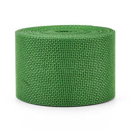 Polyester Imitation Linen Wrapping Ribbon OCOR-G007-01C-1