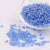 Round Trans. Colors Rainbow Glass Seed Beads X-SEED-A007-3mm-166-1