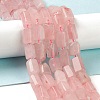 Natural Rose Quartz Beads Strands G-M403-B18-3