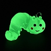 Luminous Transparent Resin Pendants X-RESI-E056-03P-02-1