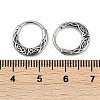 316 Surgical Stainless Steel Hoop Earrings EJEW-G416-36AS-5