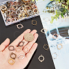   168Pcs 7 Colors Hollow Frame Alloy Connector Charms FIND-PH0005-31-5