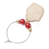 Christmas Alloy Enamel Wine Glass Charms AJEW-JO00258-6