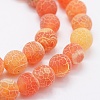 Natural Weathered Agate Beads Strands X-G-K261-01C-10mm-3