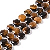 Natural Tiger Eye Beads Strands G-N342-09-1