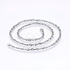 304 Stainless Steel Rope Chain Necklaces NJEW-F227-08P-07-1