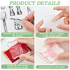 CRASPIRE 4Pcs 4 Styles Tableware Clear Silicone Stamps DIY-CP0009-80A-6