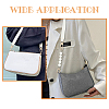 WADORN 2Pcs 2 Style PU Leather & Round ABS Plastic Imitation Pearl Bag Straps Sets FIND-WR0009-23B-5