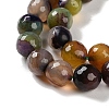 Natural Agate Beads Strands G-M437-B01-01F-4