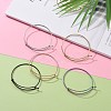 10Pcs 5 Color Adjustable Ion Plating(IP) 304 Stainless Steel Expandable Bangle Making BJEW-LS0001-01-5