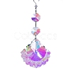 Clear AB Glass Pendant Decorations PW-WG17862-07-1