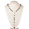 Mashan Jade Beads Necklaces NJEW-PJN901-6
