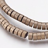 Electroplate Non-magnetic Synthetic Hematite Beads Strands G-I200-09C-1