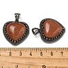 Synthetic Goldstone Pendants G-A095-01AS-06-3