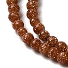 Synthetic Goldstone Beads Strands G-B090-A08-01-3