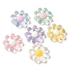 Translucent Resin Decoden Cabochons RESI-M041-08-1