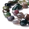 Natural Indian Agate Beads Strands G-B022-04-3