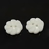 Acrylic Flower 2-Hole Sewing Buttons Scrapbooking Button X-BUTT-E007-A-01-2