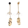 (Jewelry Parties Factory Sale)Tassel Dangle Ear Studs EJEW-JE03751-2