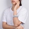 Imitation Gemstone Style Acrylic Bracelets BJEW-JB04583-8