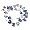 Natural Fluorite Beads Strands G-Z040-A01-01-3