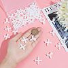 Olycraft 48Pcs 2 Style Plastic Toy Skeleton Joint Findings DIY-OC0009-55-3