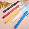 Olycraft Plastic Oil Painting Scraper Knife AJEW-OC0001-16-6