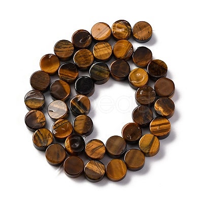 Natural Tiger Eye Beads Strands G-C159-B07-01-1