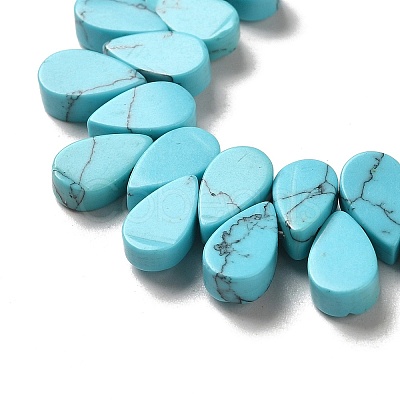 Synthetic Turquoise Beads Strands G-B064-B48-1