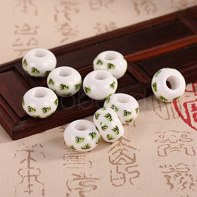 Handmade European Porcelain Beads PORC-TAC0001-03-08-1