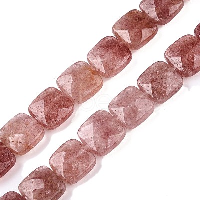 Natural Strawberry Quartz Beads Strands G-T138-153-1