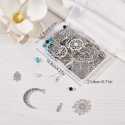 SUNNYCLUE DIY Bohemia Chandelier Earring Making Kit DIY-SC0020-94-1