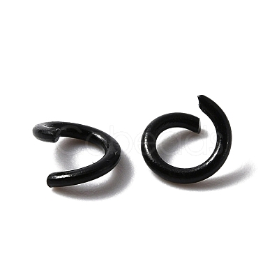 Zinc Alloy Open Jump Rings FIND-WH0014-79G-1