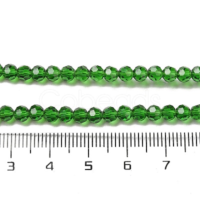 Transparent Glass Beads EGLA-A035-T4mm-D10-1