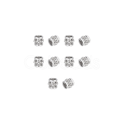 Unicraftale 10Pcs 304 Stainless Steel Beads STAS-UN0039-90-1