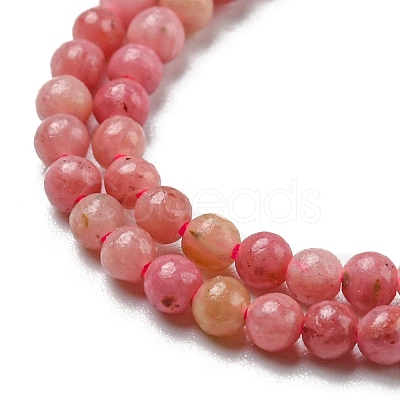 Natural Rhodonite Beads Strands G-G0005-B01-1