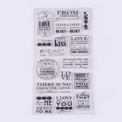 Silicone Stamps X-DIY-L010-Y23-1