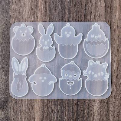 DIY Silicone Pendant Molds DIY-A054-04A-1