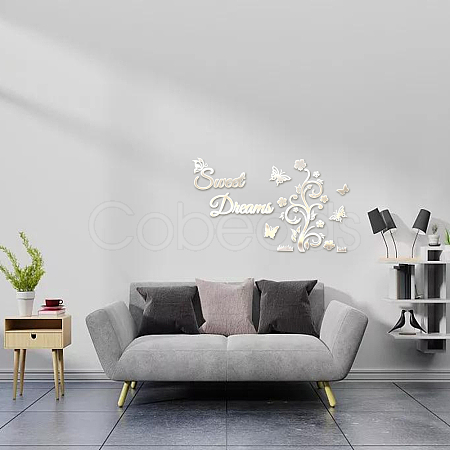 Acrylic Wall Stickers DIY-WH0249-007-1