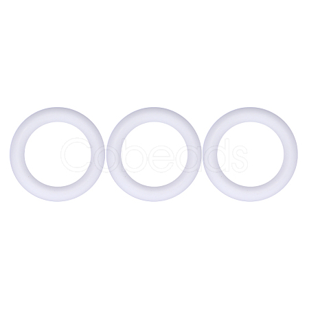 3Pcs Ring Silicone Focal Beads JX895B-01-1