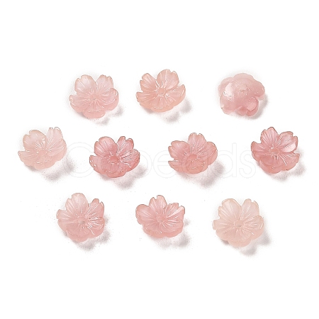 Synthetic Coral Dyed Beads CORA-P008-01A-01-1