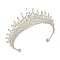 Rhinestone Hair Bands, Hair Accessories for Women Girls, Crown, Crystal, 165mm