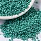 MIYUKI Round Rocailles Beads, Japanese Seed Beads, 8/0, (RR412L) Opaque Turquoise Green, 8/0, 3mm, Hole: 1mm, about 19000~20500pcs/pound