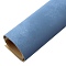 Frosted PVC Imitation Leather Fabrics, DIY Craft Supplies, Steel Blue, 33x20cm