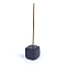 Blue Goldstone Incense Burners Holder, Aromatherapy Furnace Home Decor, Cube, 15~25mm