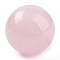 Natural Rose Quartz Sphere Beads, No Hole/Undrilled, Round Ball Beads, 39~41mm